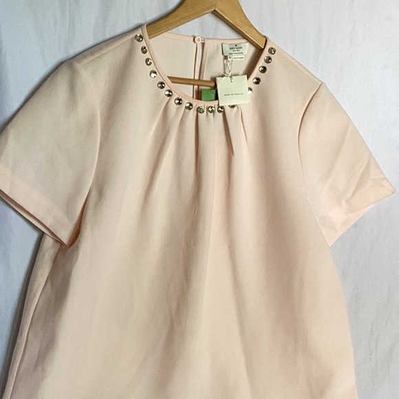 Kate spade embellished crepe top - Picture 3 of 11